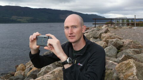 Firefighter left baffled after believing he caught the Loch Ness Monster on camera