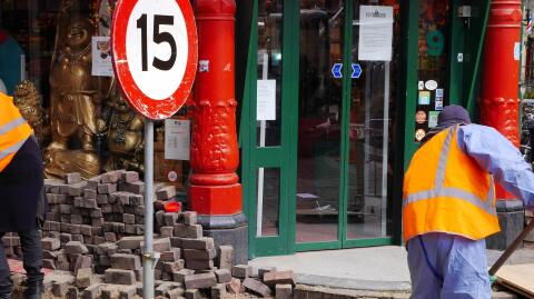 Construction workers were shocked at what they discovered in one man's roof