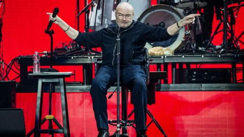 Phil Collins goes out with a bang for farewell performance