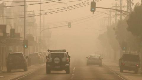 Huge Smoke Clouds From The Bush Fires In Australia Have Reached South America
