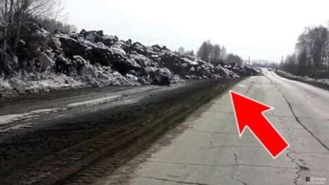 Terrifying Footage of a Mudslide Caught on Camera