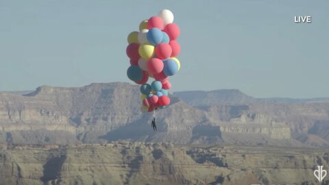 The Earth is flat: Many believe David Blaine's latest stunt has proved conspiracy theorists right