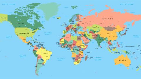 A new representation of the world map shows these countries may be ...