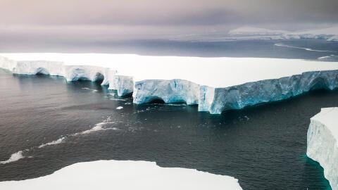 An Iceberg as large as London just broke off of Antartica, threatening a British base