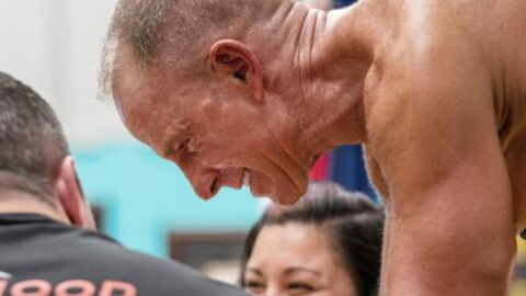 A 62-year-old man broke the planking World Record with an incredible time!