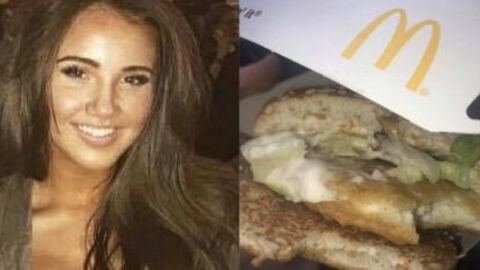 This McDonald's customer made a chilling discovery in her McChicken