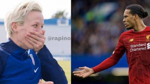 Megan Rapinoe Is Slammed Over Her Comments About Virgil Van Dijk Deserving The Best Men’s Award