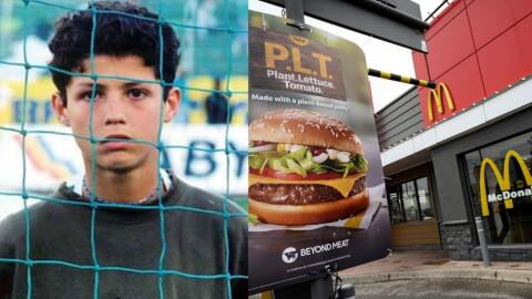 Cristiano Ronaldo used to beg for food in front of McDonald's