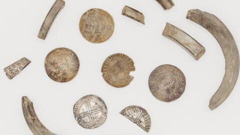 Viking era coins discovered in Isle of Man could help understand 'complex Viking Age economy'