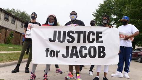 Jacob Blake Sends Out Message of Hope From Hospital Bed