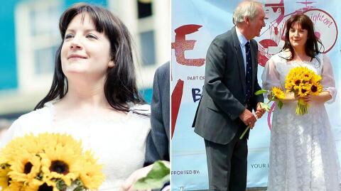 This Brit who decided to marry herself is already running into problems...