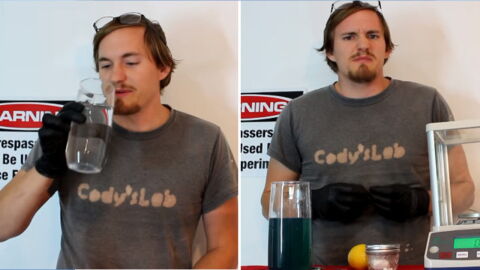 YouTuber Drinks Cyanide in Bizarre Science Experiment