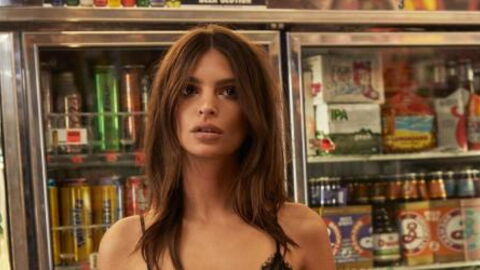 Emily Ratajkowski Looks Gorgeous In Photo's Promoting Her Lingerie Brand