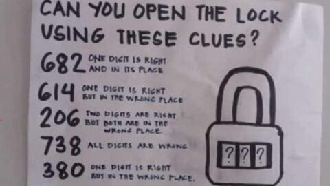 This Viral Riddle Has Internet Uses Pulling Out Their Hair – Can You Open the Lock Using These Clues?