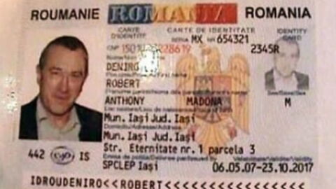 Man Found With 1,300 Ecstasy Pills After Being Caught Using Robert De Niro's Identity