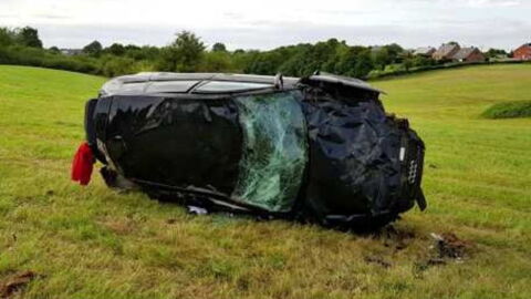 Man survives incredible 125mph crash, catches entire thing on camera (Video)