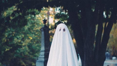 Police caught a man who was pretending to be a ghost in a local cemetery