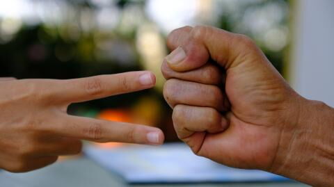 This foolproof technique will ensure you never lose a game of rock paper scissors