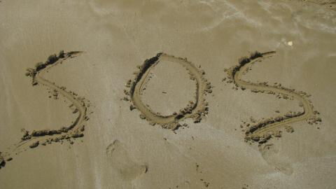 Cast Away: 3 men were rescued by the military after writing a clever message in the sand