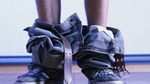 He accidentally stripped down in front of his girlfriend's mum