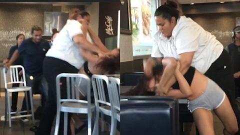 This McDonald’s employee got into a crazy fight with a customer over a soda