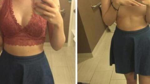 This woman got caught cheating on her boyfriend in the most awkward way