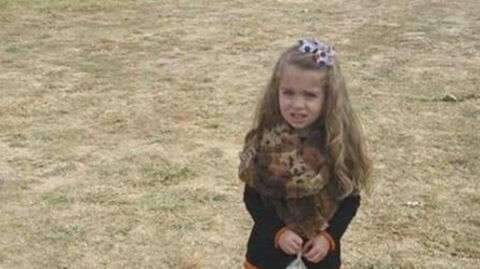 Optical illusion: Internet users are frightened by this little girl's legs