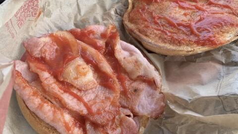 Man discovers a pig’s nipple inside his McDonald’s breakfast burger