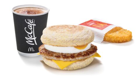Just Eat is offering 25% off McDonald's breakfasts this weekend