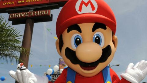 Here are the first photos of Super Nintendo World!
