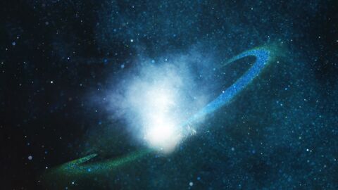 Space: for the very first time, a galactic 'death' is being observed!