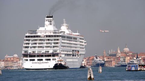 Cruise ships in the historic centre of Venice are now a thing of the past