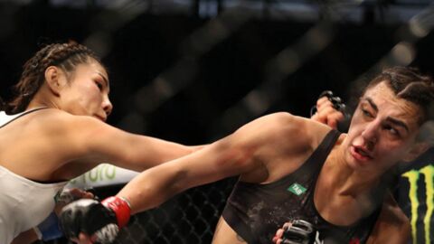She Went For A Low Blow At UFC 243 And… Instant Karma