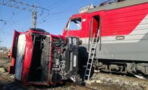 Coked-up driver rams passenger train into ticketing station