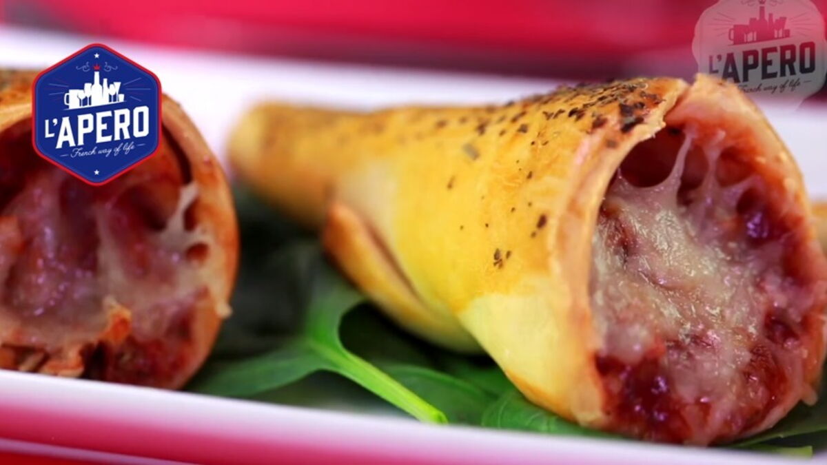 Pour vos apéros, venez découvrir la recette de la pizza en forme de