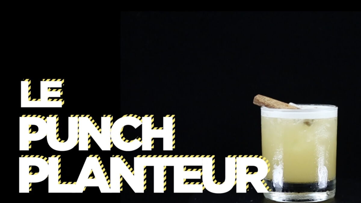 Punch Planteur la recette du cocktail en vidéo