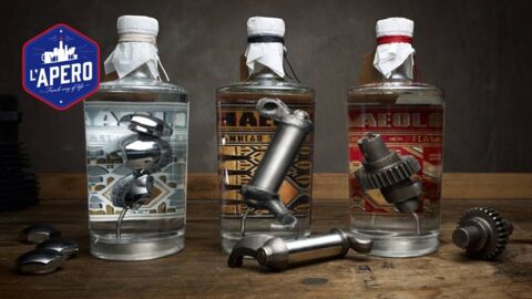 Un passionné de motos crée du Gin infusé avec des pièces de Harley Davidson