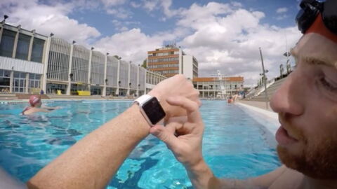 Apple Watch : un test d'étanchéité pour la montre connectée