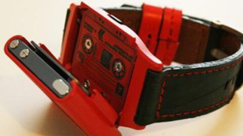 Deckster : un étui-bracelet pour iPod Nano aux airs de baladeur cassette...