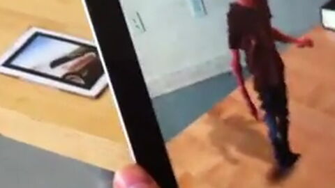 Kinect apporte à l'iPad la réalité augmentée