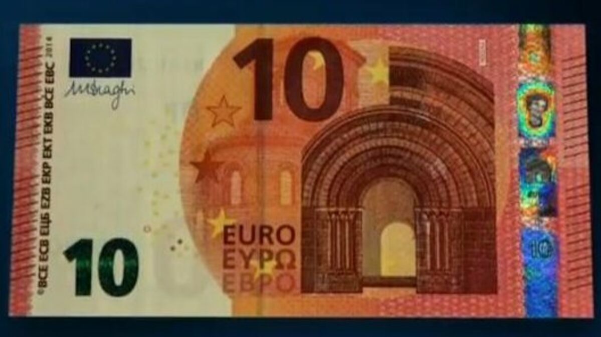 Europe, le nouveau billet de 10 euros ressemble à ça