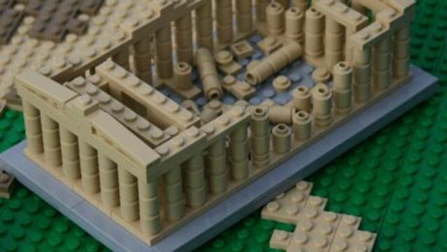 Découvrez la carte de l'Europe en Lego en images