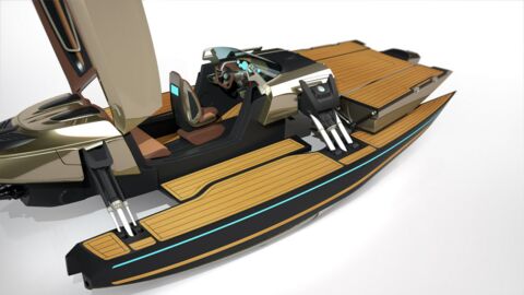 Kormaran : un bateau de luxe hybride absolument unique