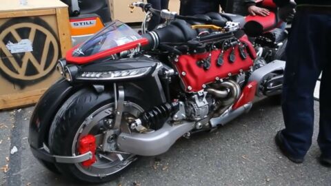 La LM 847, une moto à 4 roues ultra puissante