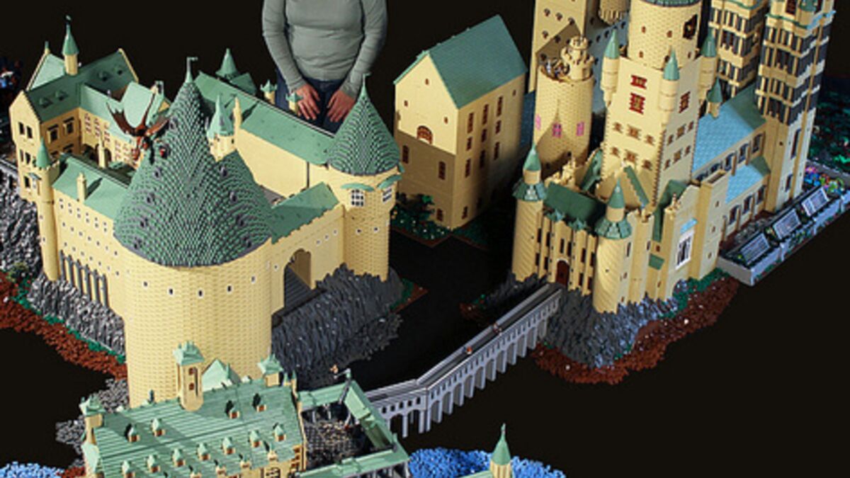 Harry Potter: elle construit le château de Poudlard avec 400 000