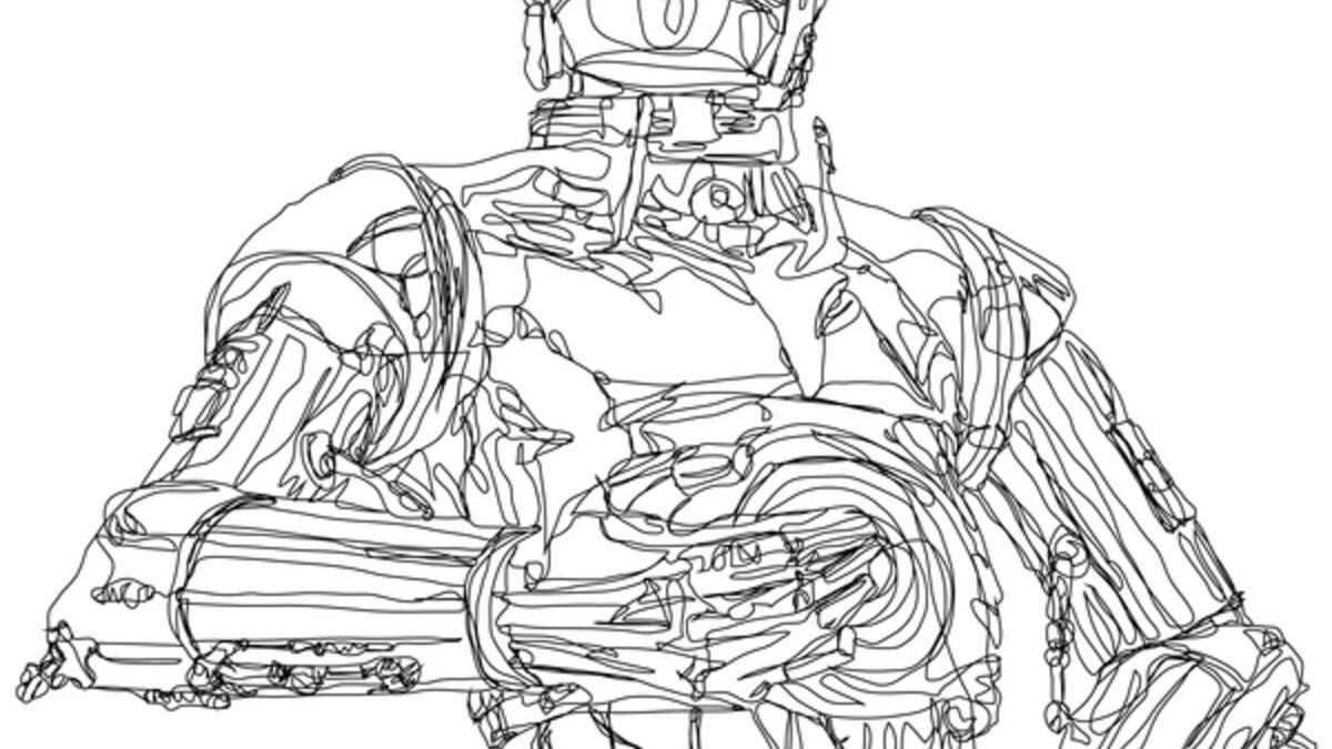 Coloriage Star Wars Vaisseau Chasseur Tie Ces dessins ont été réalisés en un seul trait!