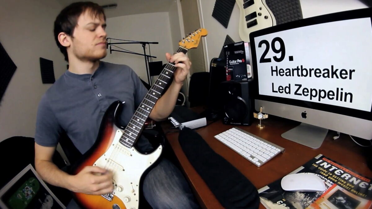 Rob Scallon Joue 30 Chansons Diff rentes La Guitare En Moins D une Minute