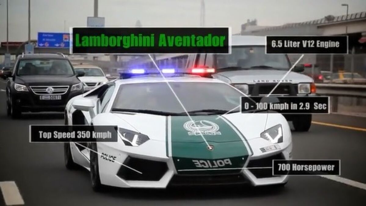 Les gendarmes vont rouler en Lamborghini !