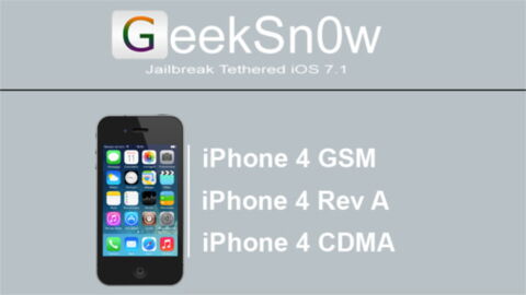 Sortie Jailbreak iOS 7 : Tutoriel de la solution GeekSn0w pour iOS 7.1.1