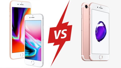 iPhone 8 vs iPhone 7 : quelle est la différence ?